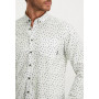 Regular-fit-overhemd-met-all-over-print---wit/donkerblauw